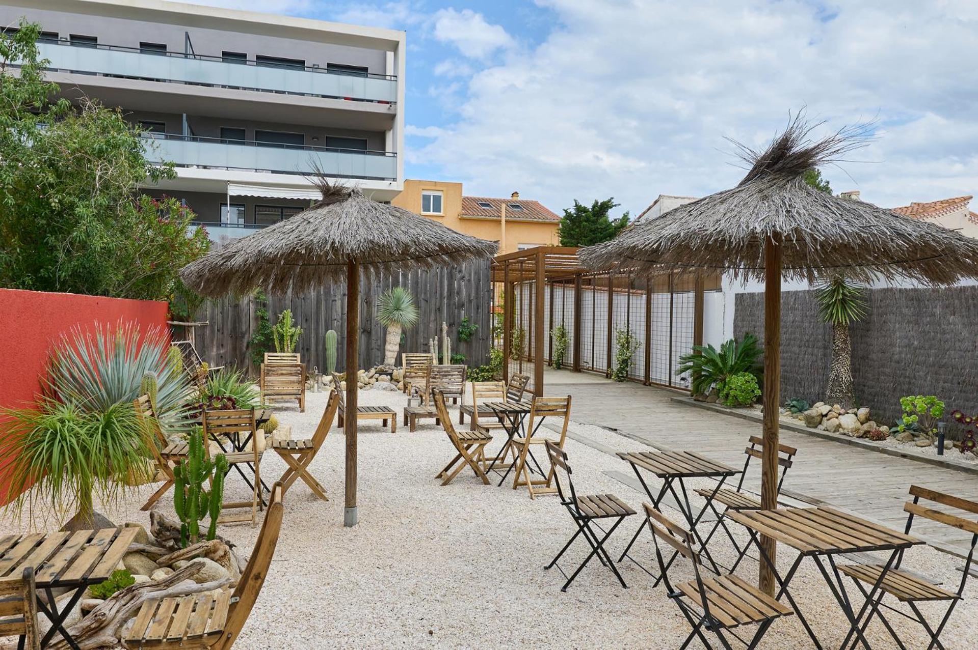 Hotel Les Mimosas à Argelès-sur-Mer Extérieur photo