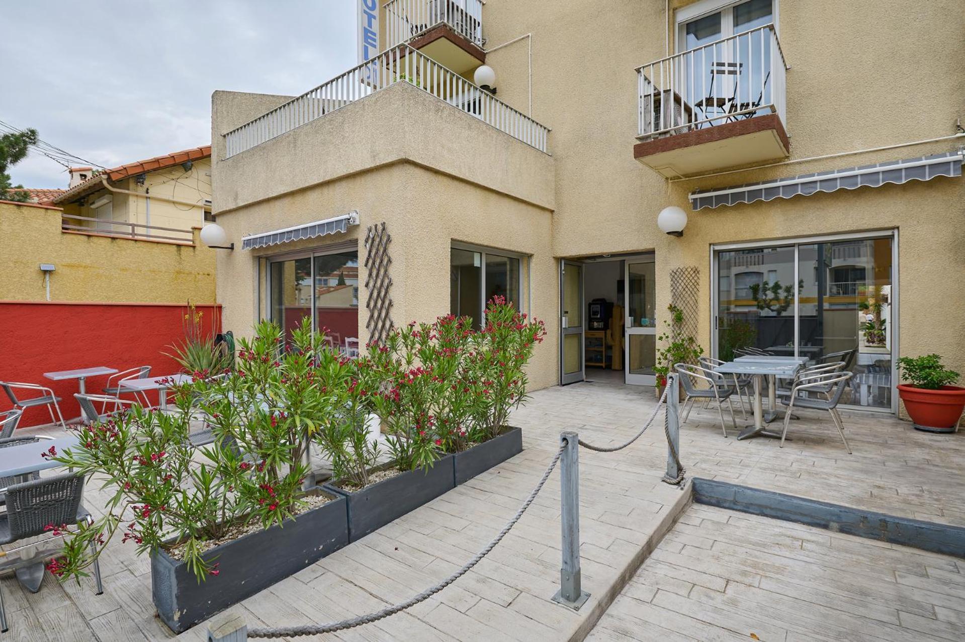 Hotel Les Mimosas à Argelès-sur-Mer Extérieur photo